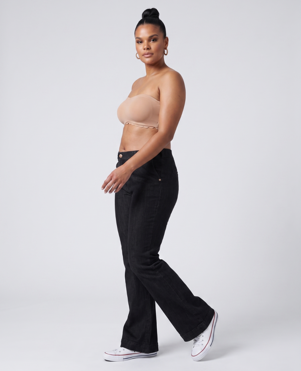 cache-c-ur-sabrina-jean-de-grossesse-flare-noir image 2