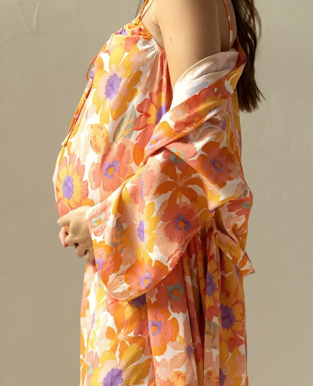 cache-c-ur-kimono-de-grossesse-et-d-allaitement-barbara-multicolore image 3