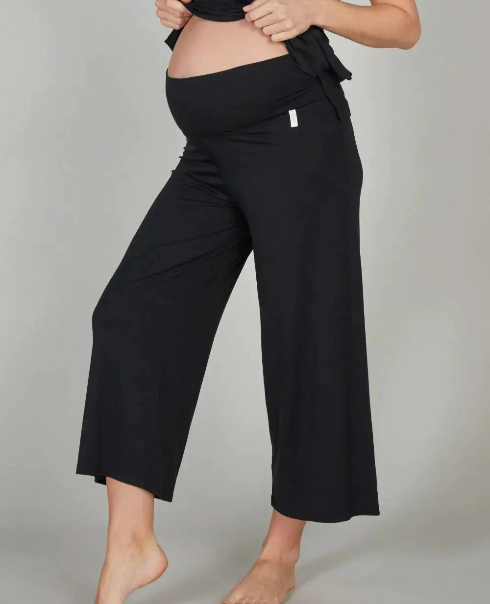 cache-c-ur-pantalon-7-8-me-de-grossesse-origin-noir image 1