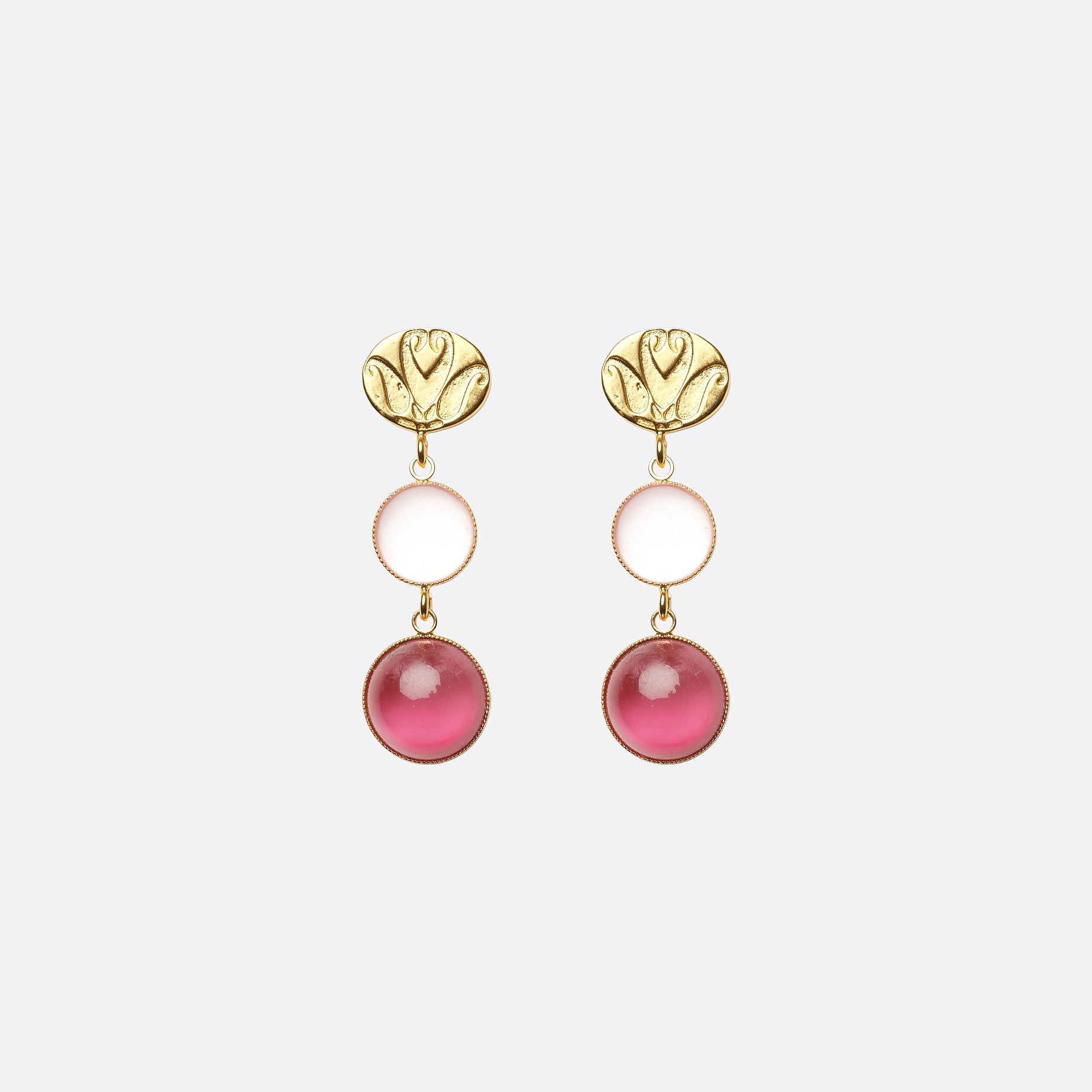 petrusse-boucles-d-oreilles-juliette-blanc-rose-dor-es-or-fin image 1