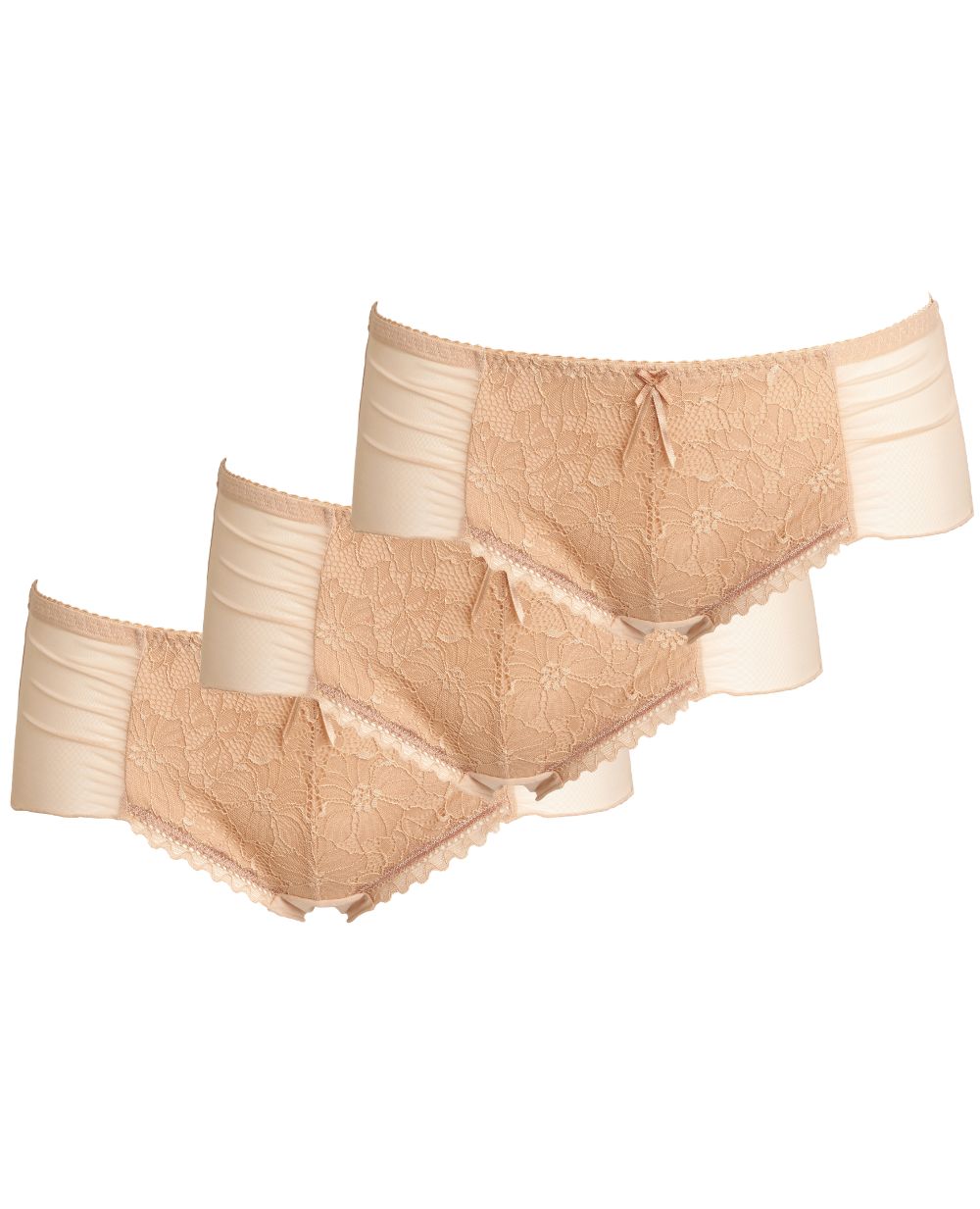 cache-c-ur-iris-lot-de-3-shortys-grossesse-beige image 1