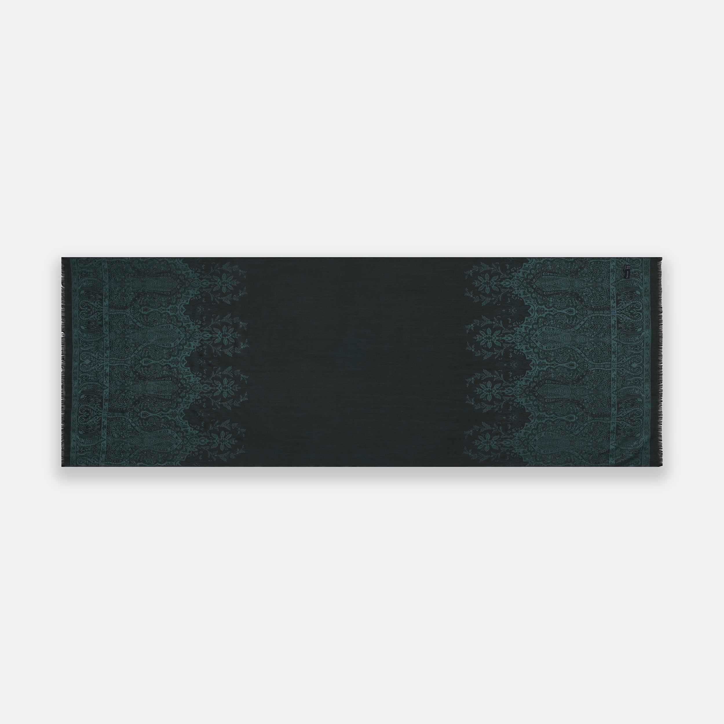 petrusse-tole-palma-bleu-amazonite-jacquard-soie-et-laine image 3