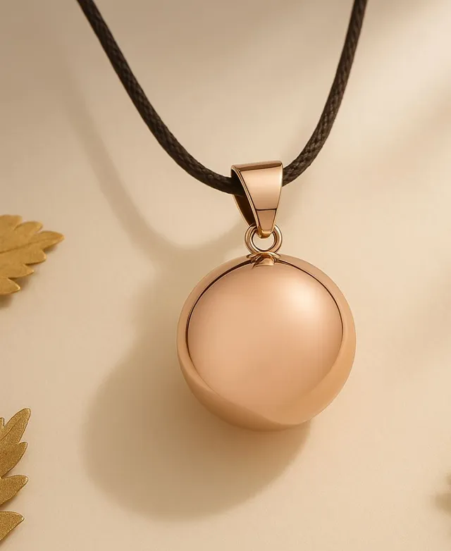 cache-c-ur-bola-de-grossesse-glossy-or-rose image 1