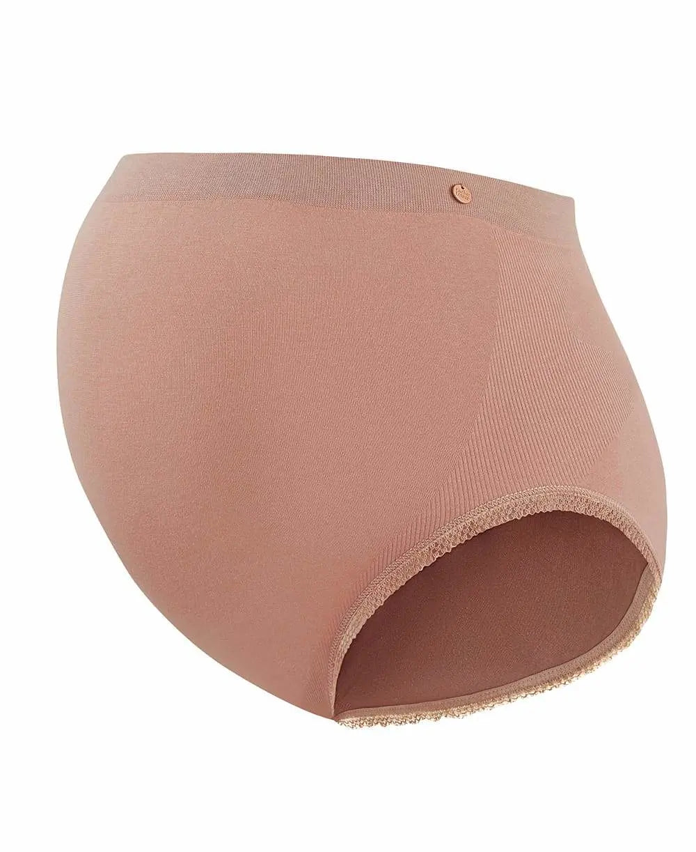 cache-c-ur-organic-maxi-culotte-de-grossesse-sans-couture-rose image 2