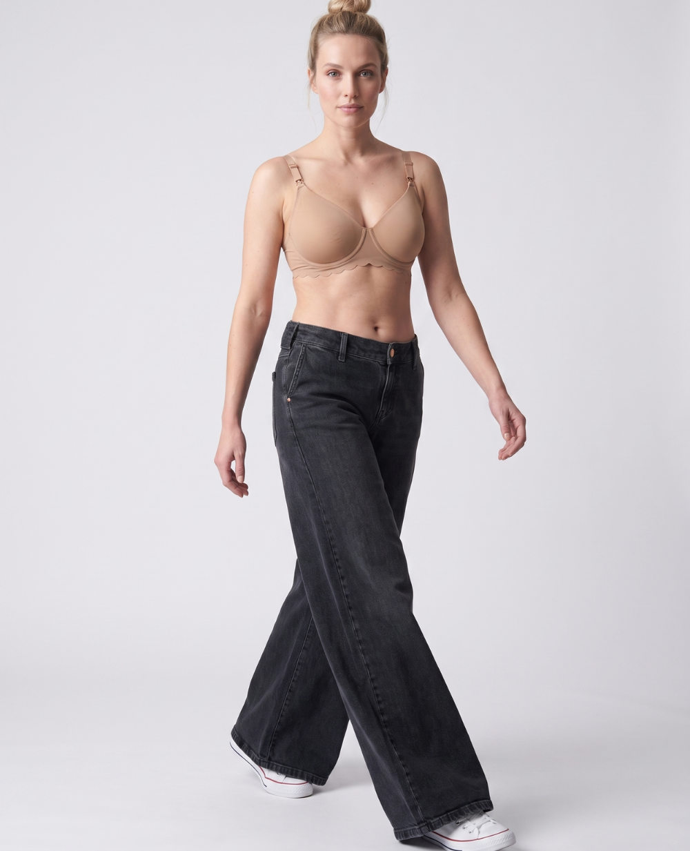 cache-c-ur-rodeo-jean-de-maternit-super-wide-leg-gris image 2