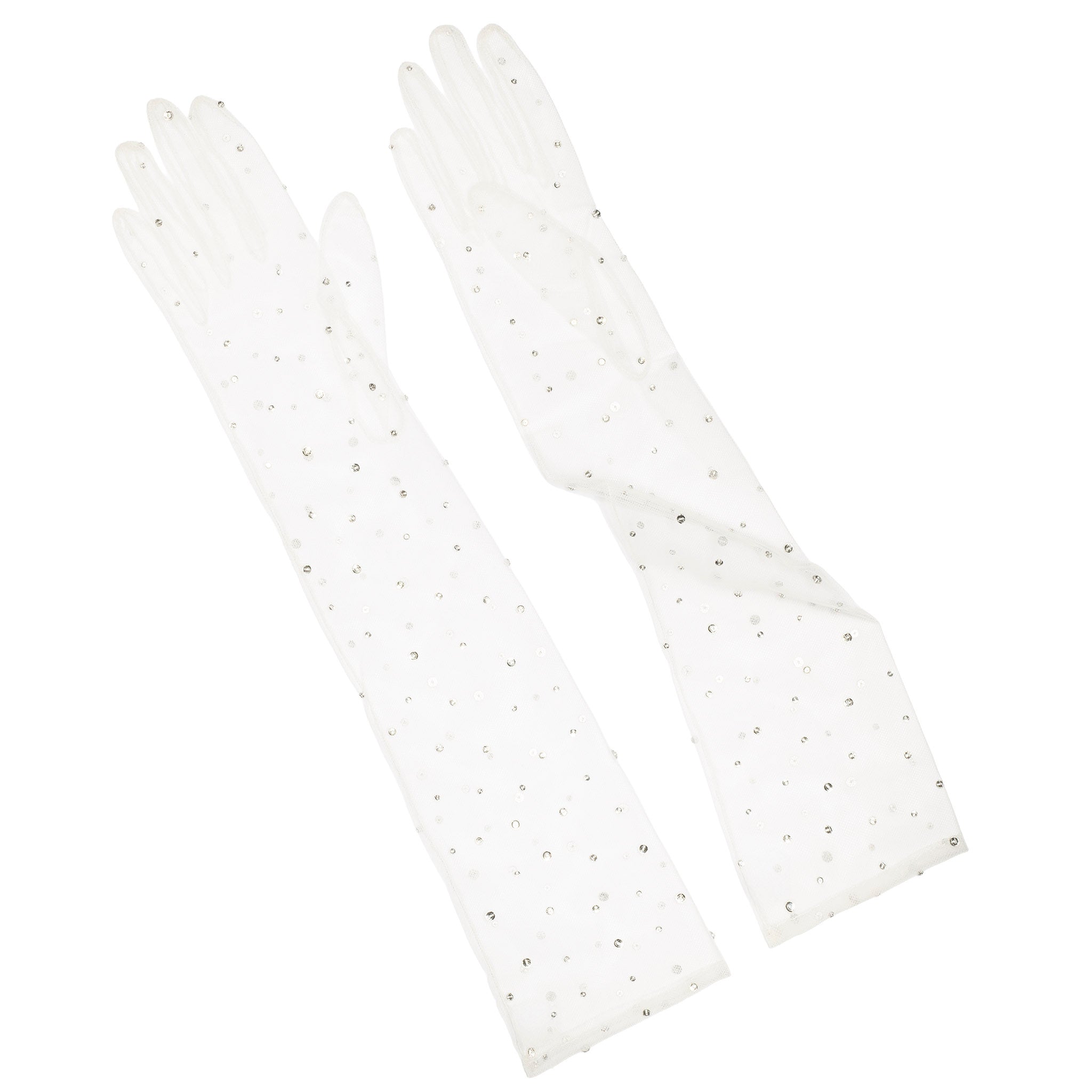 causse-darling-gants-mi-longs-en-tulle-strass-pour-femme image 1
