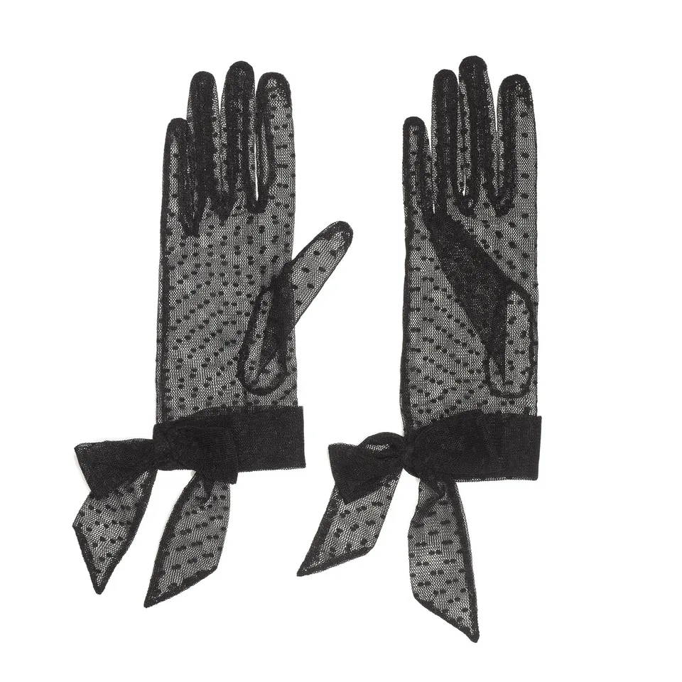 causse-ch-ri-ch-rie-gants-femme-en-tulle-n-ud image 1