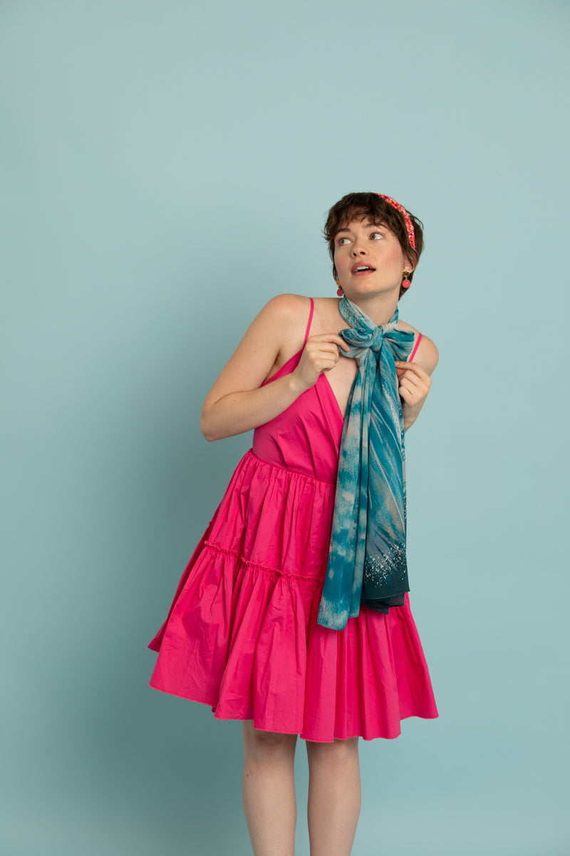 petrusse-edgar-emeraude-foulard-en-soie image 3
