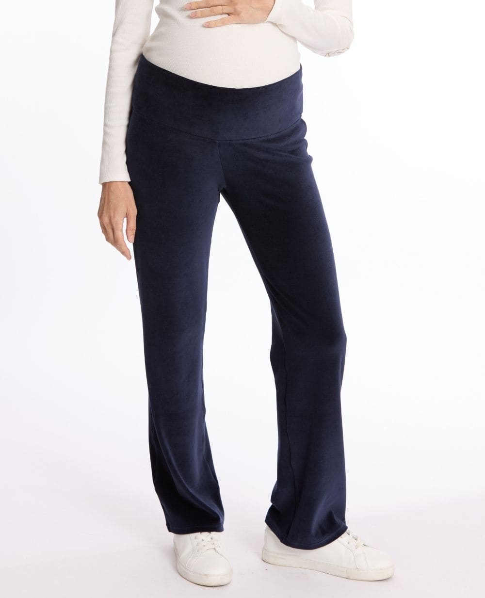 cache-c-ur-pantalon-de-maternit-enzo-marine image 1