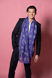petrusse-tole-anatole-violet-tole-lin-modal-55x180-cm image 5