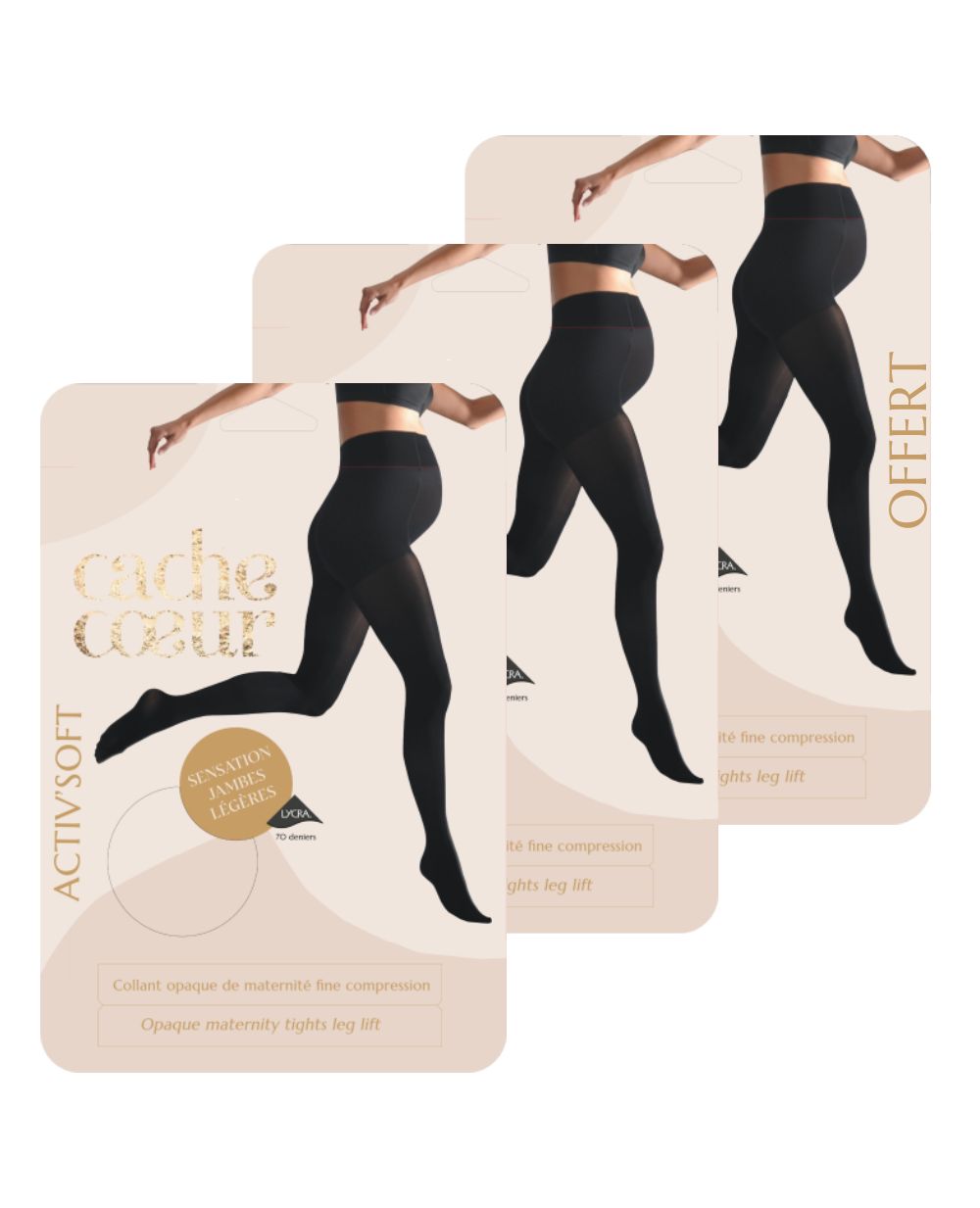 cache-c-ur-lot-3-collants-fins-70-deniers-activ-soft-noir image 1