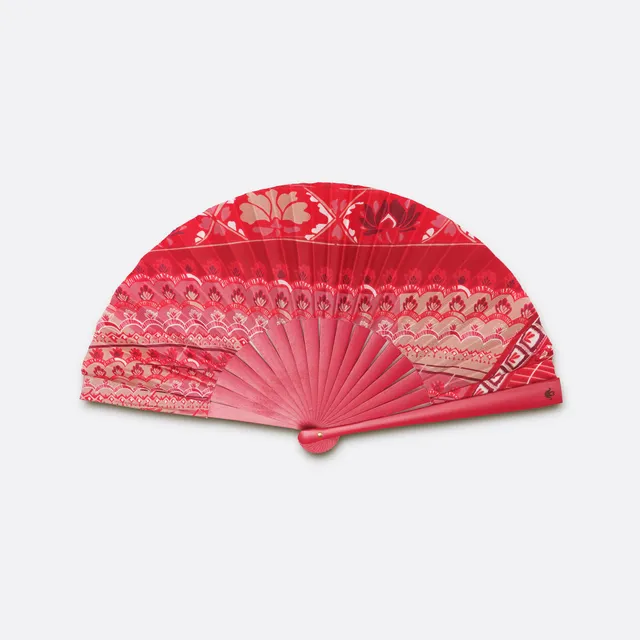 petrusse-ventail-sous-le-ciel-de-paris-rouge-soie image 1