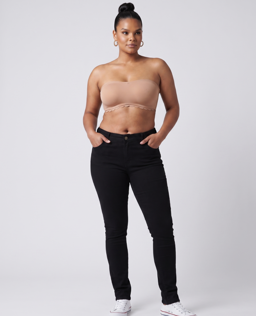 cache-c-ur-jean-de-grossesse-et-post-partum-slim-sharon-noir image 2