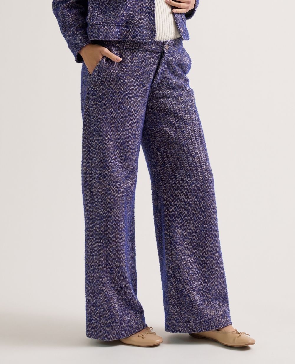 cache-c-ur-pantalon-large-de-maternit-kate-bleu image 1