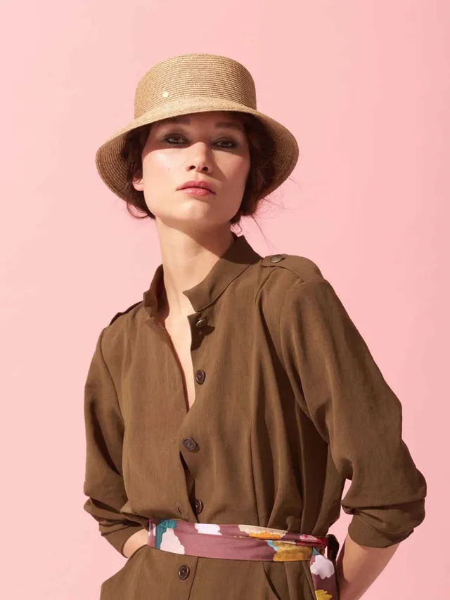 mademoiselle-chapeaux-georges-chapeau-c-r-monie-mixte-chic image 1