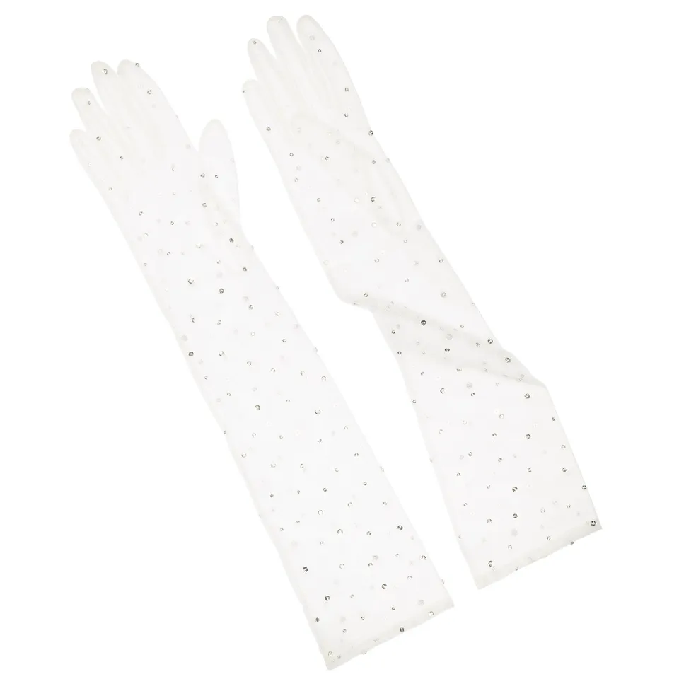 causse-darling-gants-mi-longs-en-tulle-strass-pour-femme image 1
