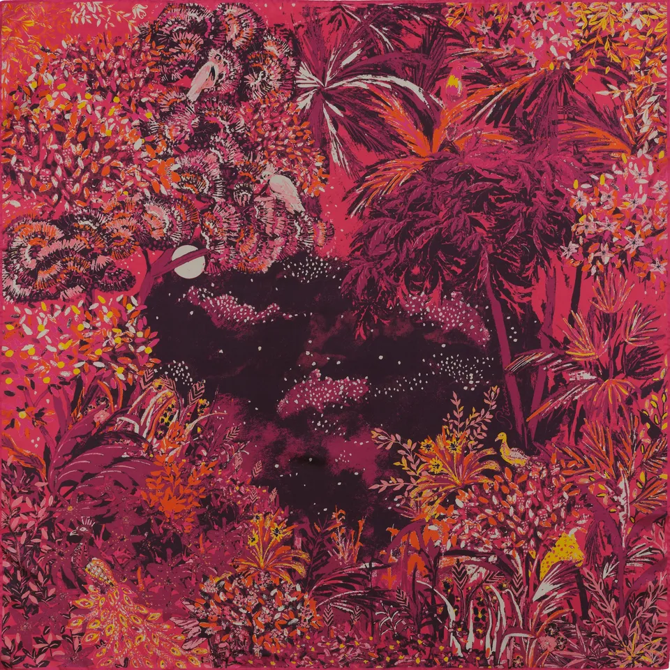 petrusse-carr-soie-105-idylle-fuchsia image 1