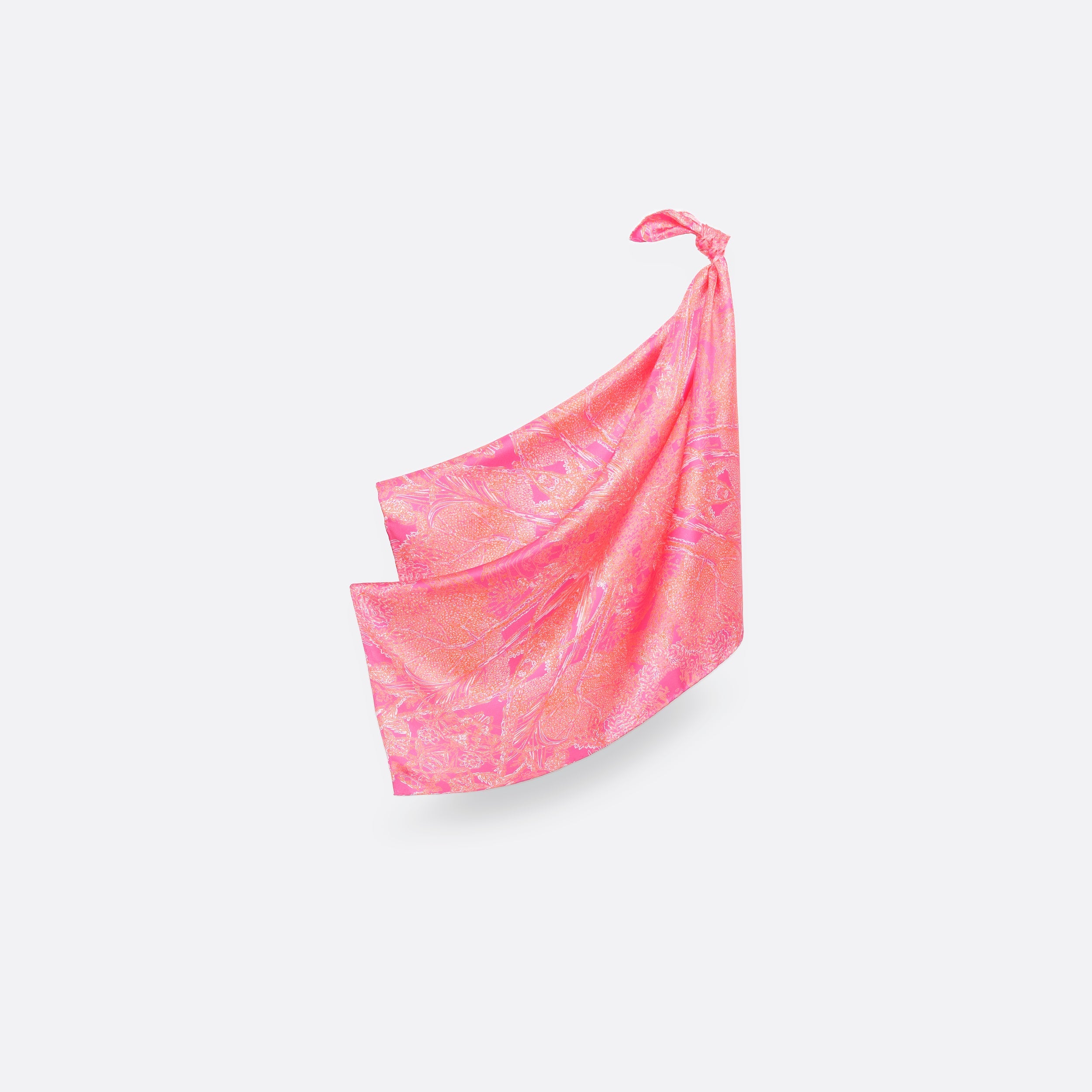 petrusse-euphoria-mini-carr-soie-65-rose-fraise image 2