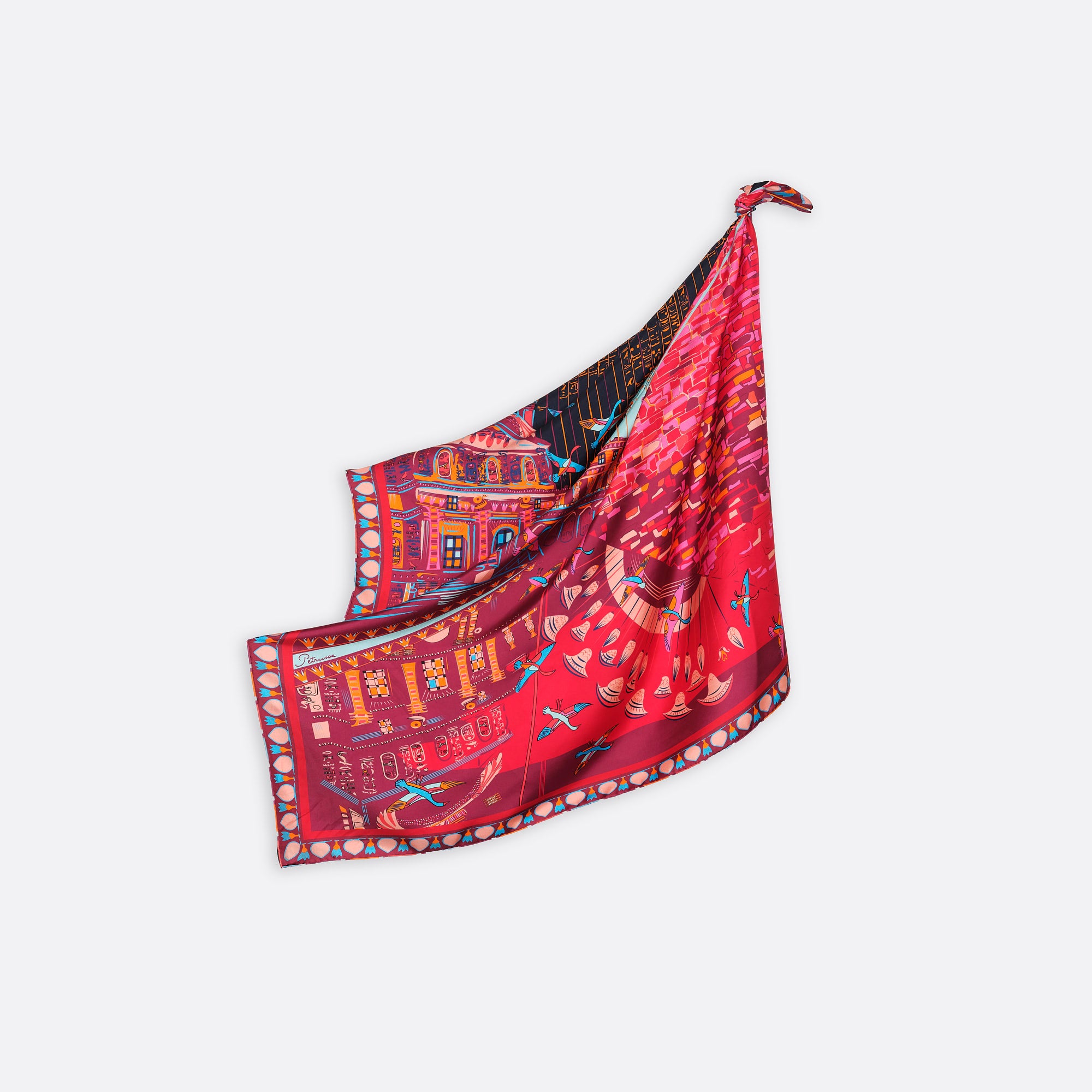 petrusse-carr-soie-105-sur-le-nil-rouge-twill image 3
