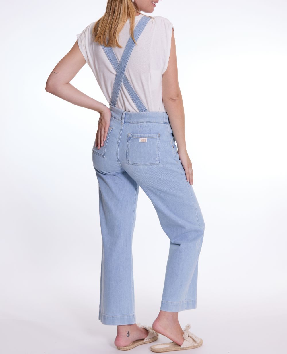 cache-c-ur-salopette-2-en-1-jean-kelly-haut-amovible-light-blue image 4