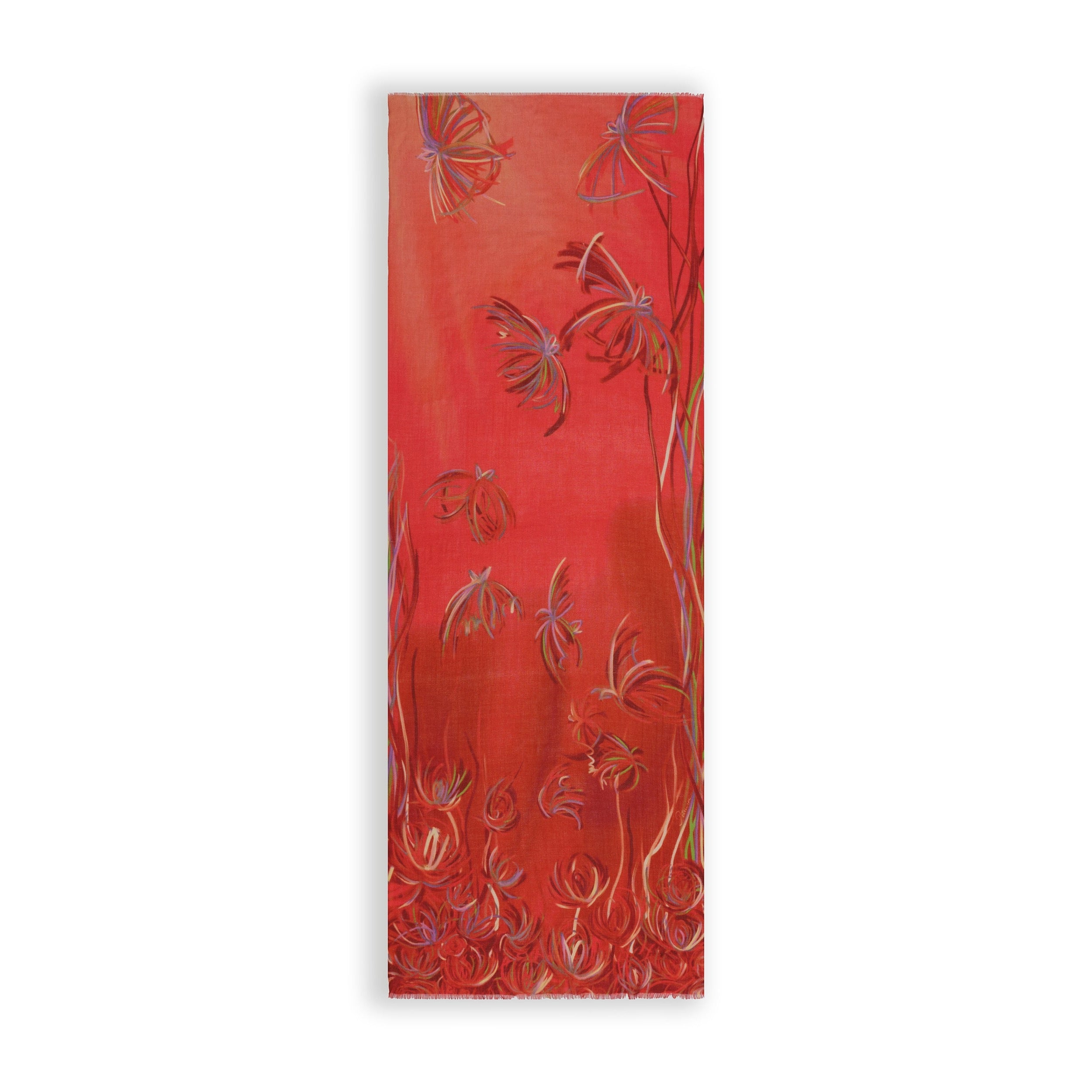 petrusse-flore-rouge-tole-cachemire-fleurs-70x200-cm image 2
