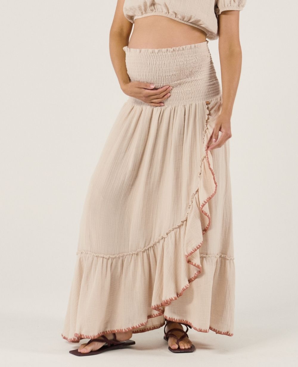 cache-c-ur-laila-jupe-de-maternit-2-en-1-beige image 4