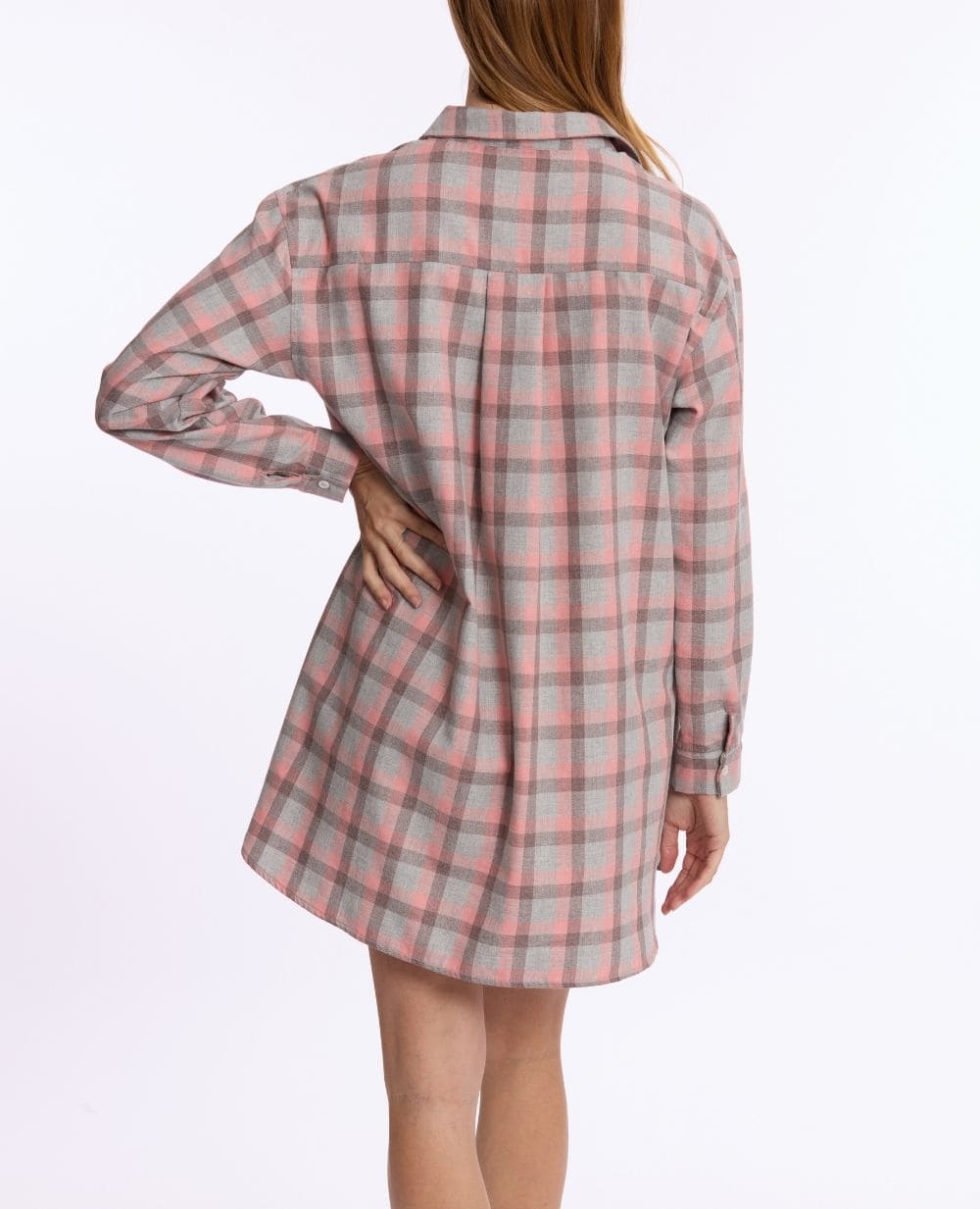 cache-c-ur-teddy-gris-chemise-de-nuit-grossesse-et-allaitement image 4