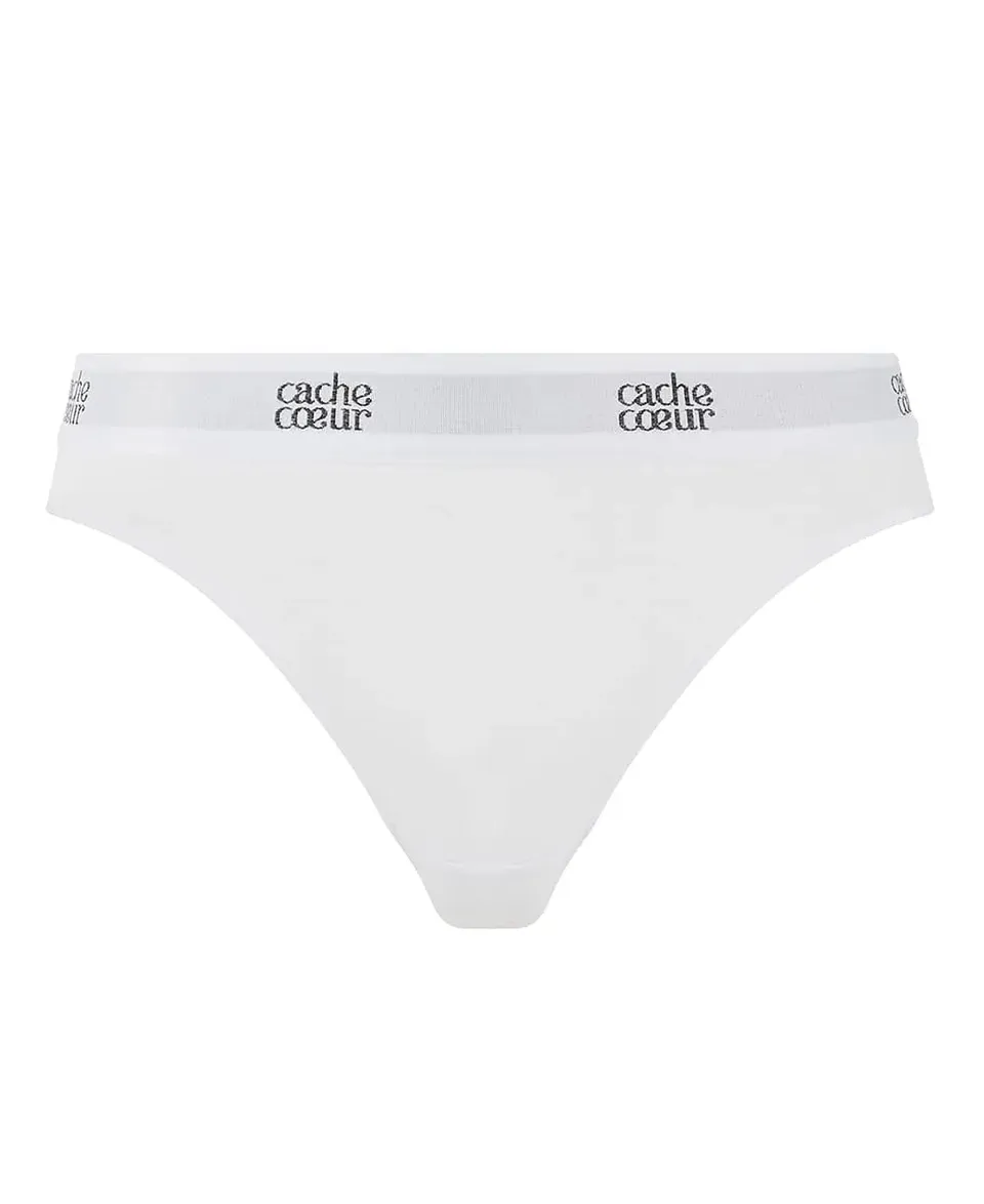 cache-c-ur-life-culotte-de-grossesse-sans-couture-blanc image 1