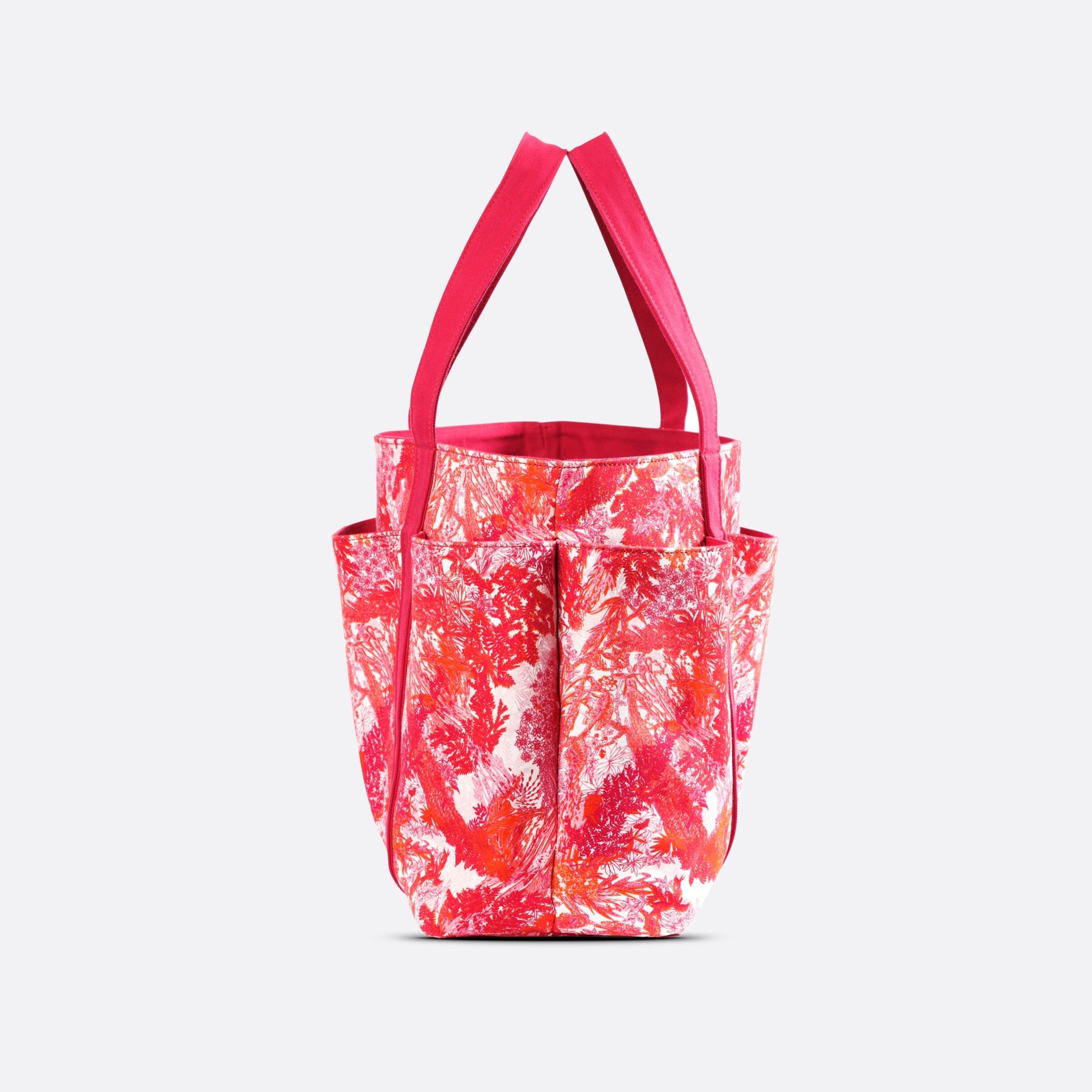 petrusse-sac-jos-phine-dition-limit-e-grand-cabas-rose-imprim-eve-sorbet image 8