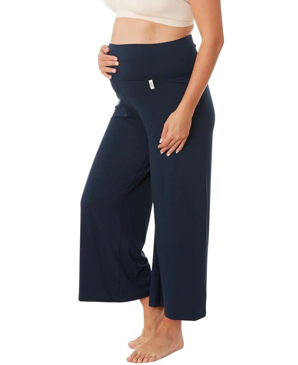cache-c-ur-origin-pantalon-7-8-me-de-grossesse-indigo image 1