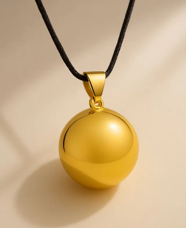 cache-c-ur-glossy-bola-de-grossesse-or-fin-18-carats image 1