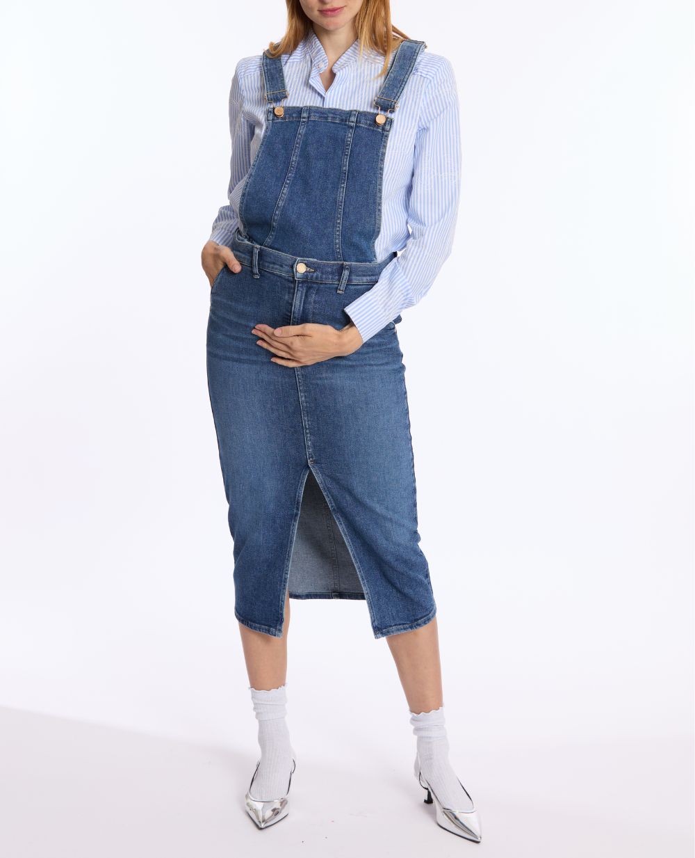 cache-c-ur-emma-salopette-2-en-1-de-grossesse-mid-blue-used image 1