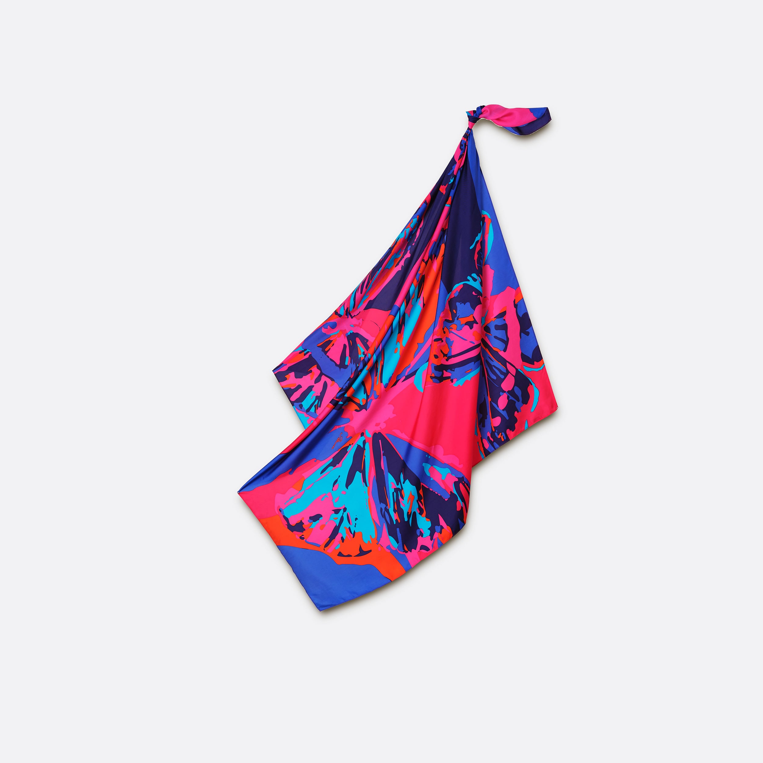 petrusse-aurora-neon-grande-tole-cupro-soie-v-g-tale-papillons image 3