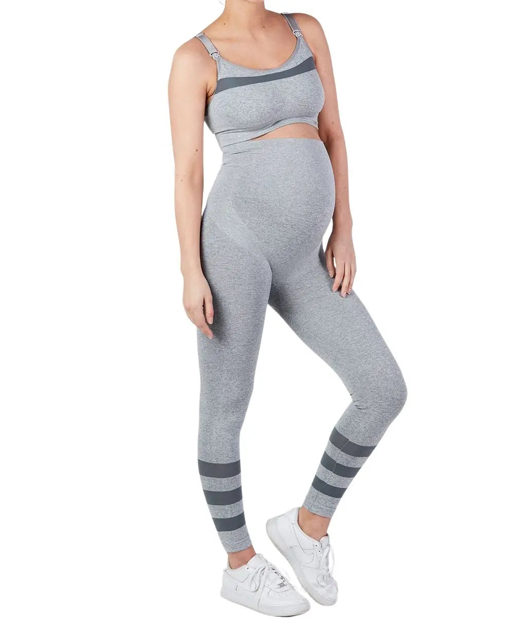 cache-c-ur-woma-legging-de-sport-et-de-grossesse-gris image 3