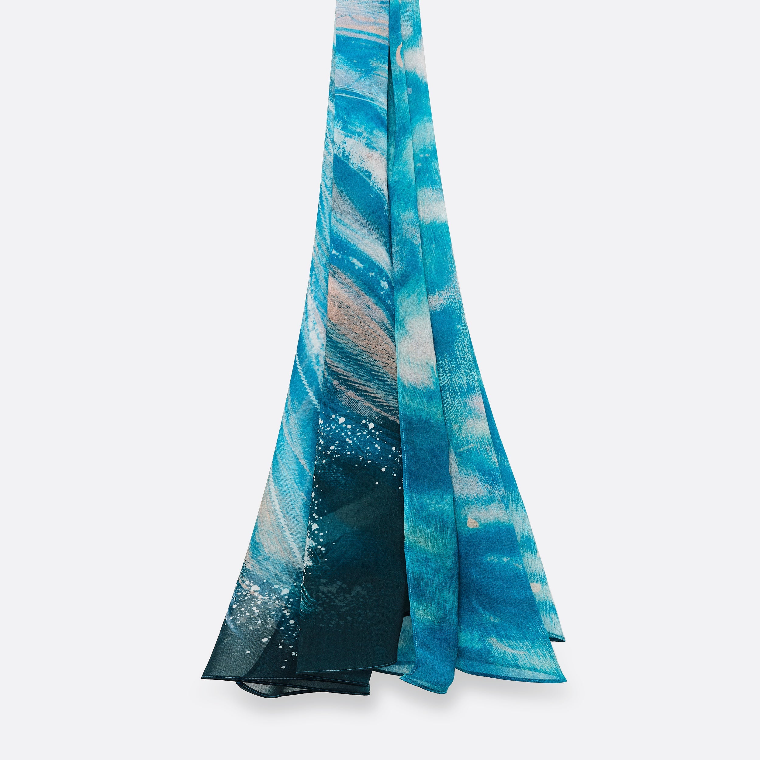 petrusse-edgar-emeraude-foulard-en-soie image 1
