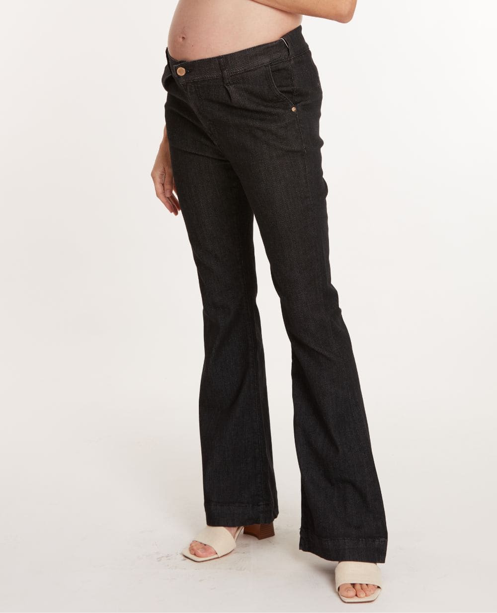 cache-c-ur-sabrina-jean-de-grossesse-flare-noir image 7