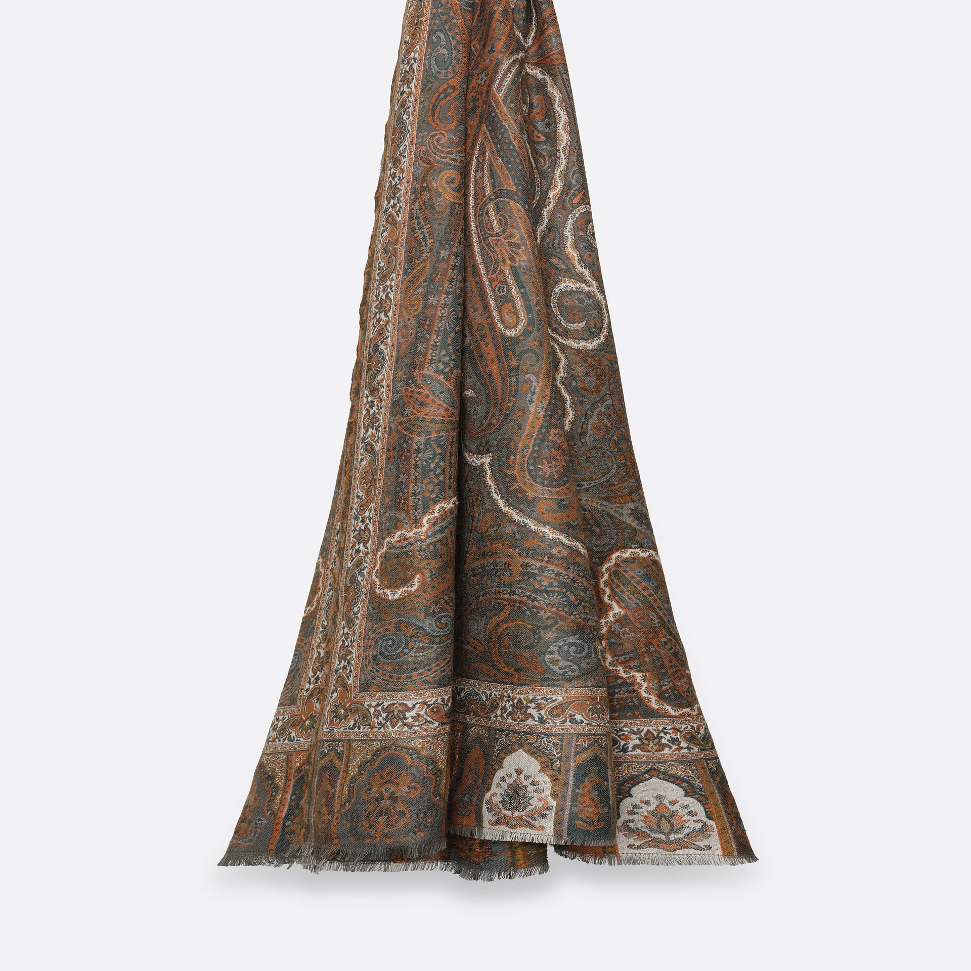 petrusse-merveille-khaki-tole-100-laine-jacquard image 1