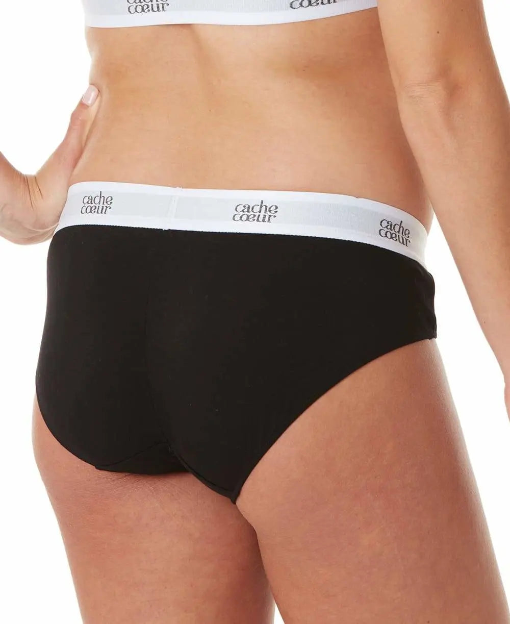 cache-c-ur-life-shorty-grossesse-noir-sans-couture image 4