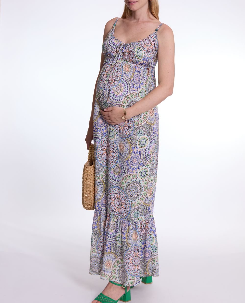 cache-c-ur-mandala-robe-grossesse-et-allaitement-maxi-multico image 2