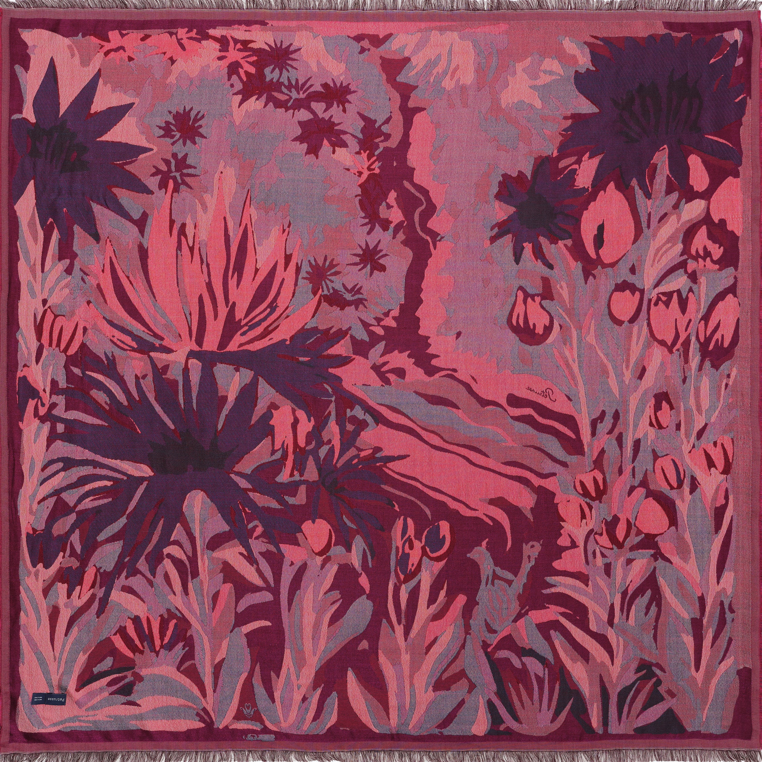 petrusse-carr-soie-100-yse-bordeaux-foulard image 2