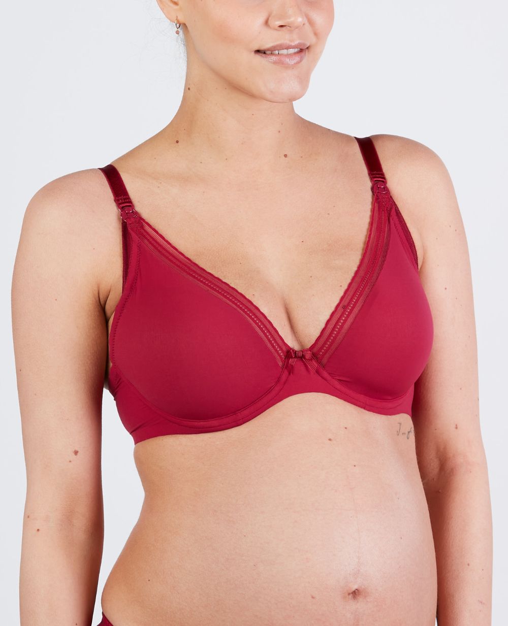 cache-c-ur-milk-soutien-gorge-grossesse-et-allaitement-bordeaux image 2