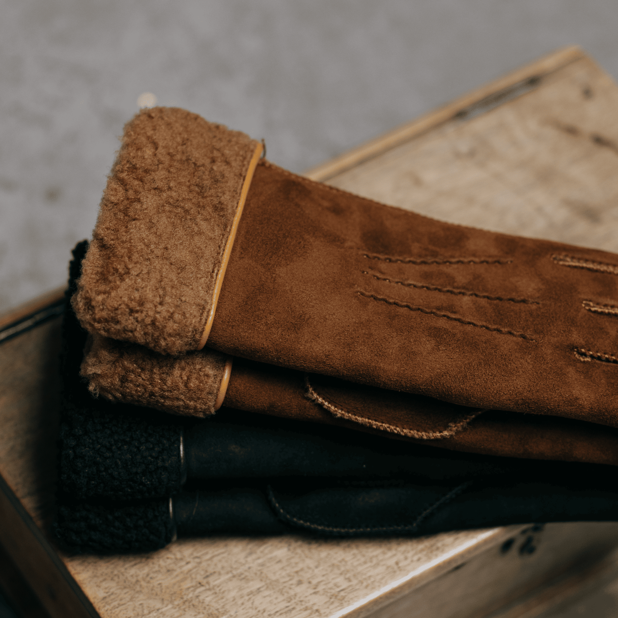 causse-cortina-gants-en-cuir-et-peau-lain-e-pour-femme image 5