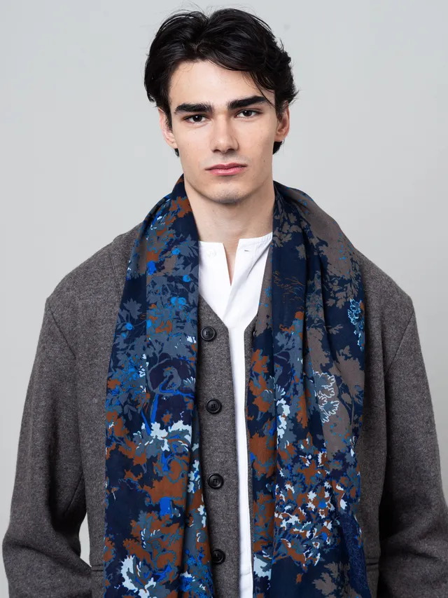 petrusse-brahma-denim-tole-coton-franges image 1