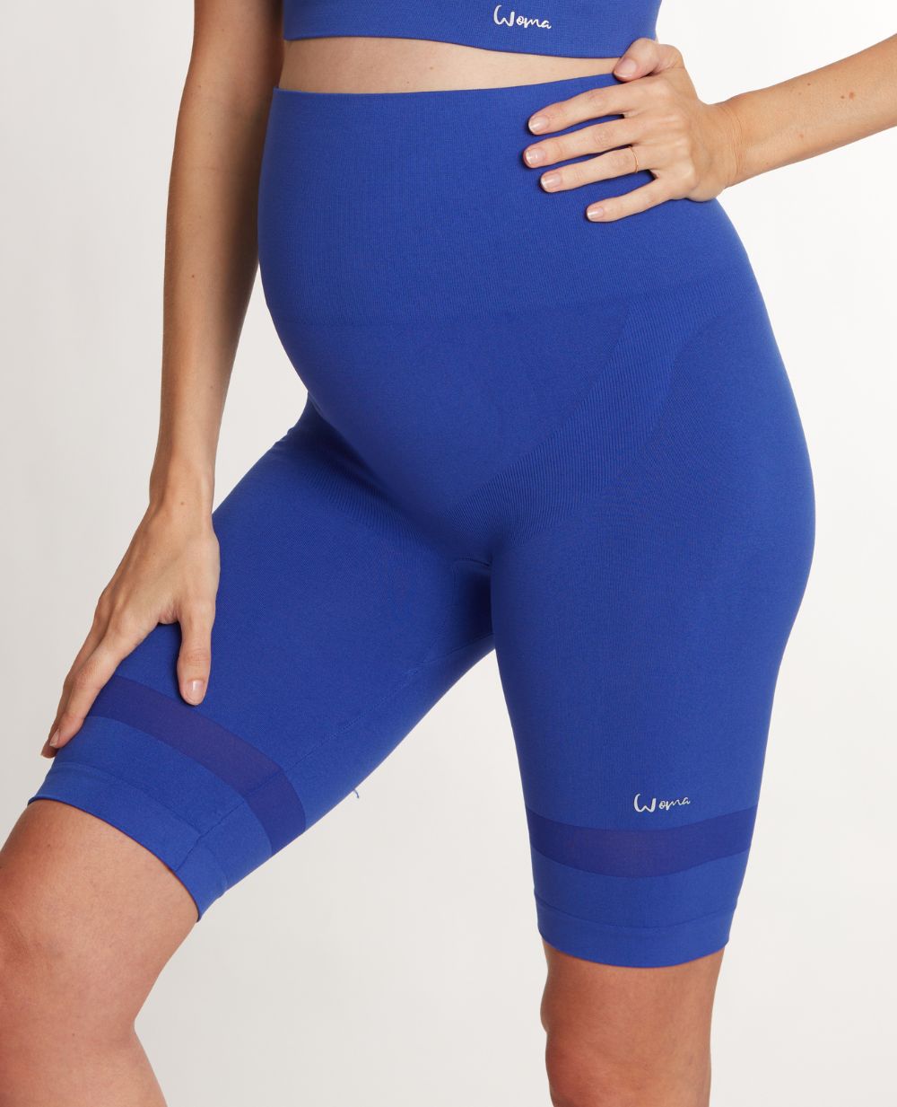 cache-c-ur-woma-bleu-electrique-cycliste-sport-et-grossesse image 1