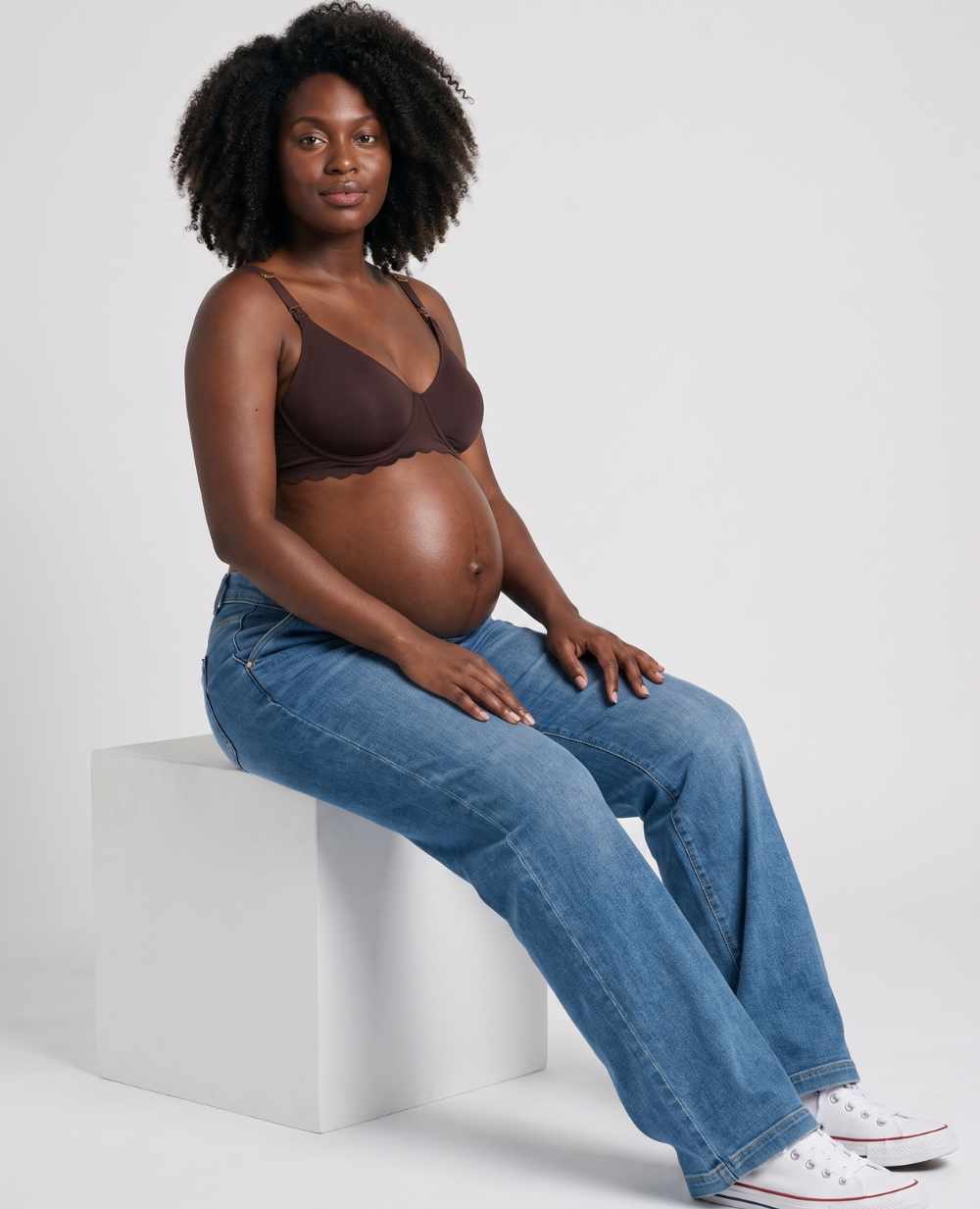cache-c-ur-kelly-mid-blue-jean-de-grossesse-wide-leg image 3