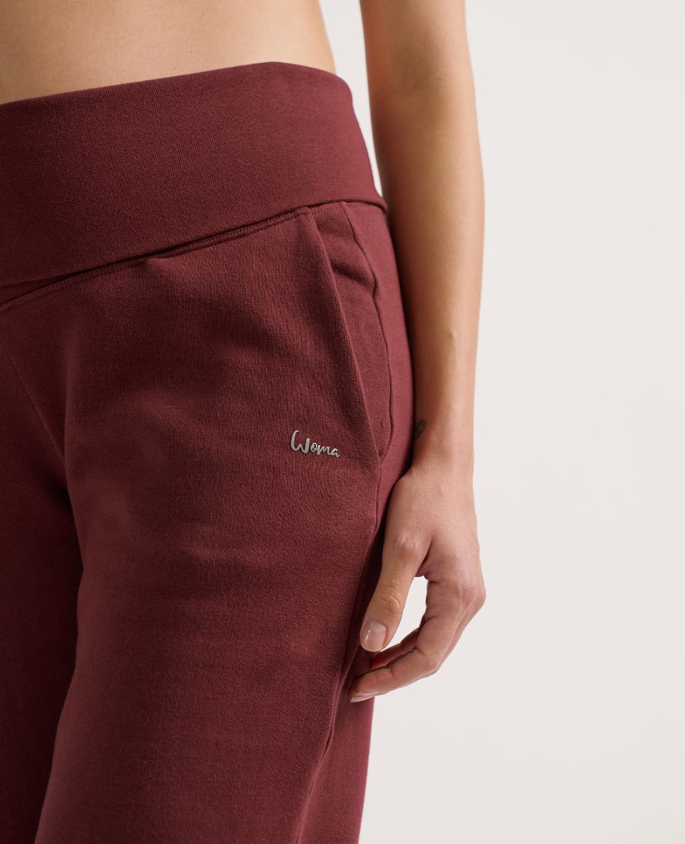 cache-c-ur-woma-jogger-de-sport-et-de-grossesse-prune image 2