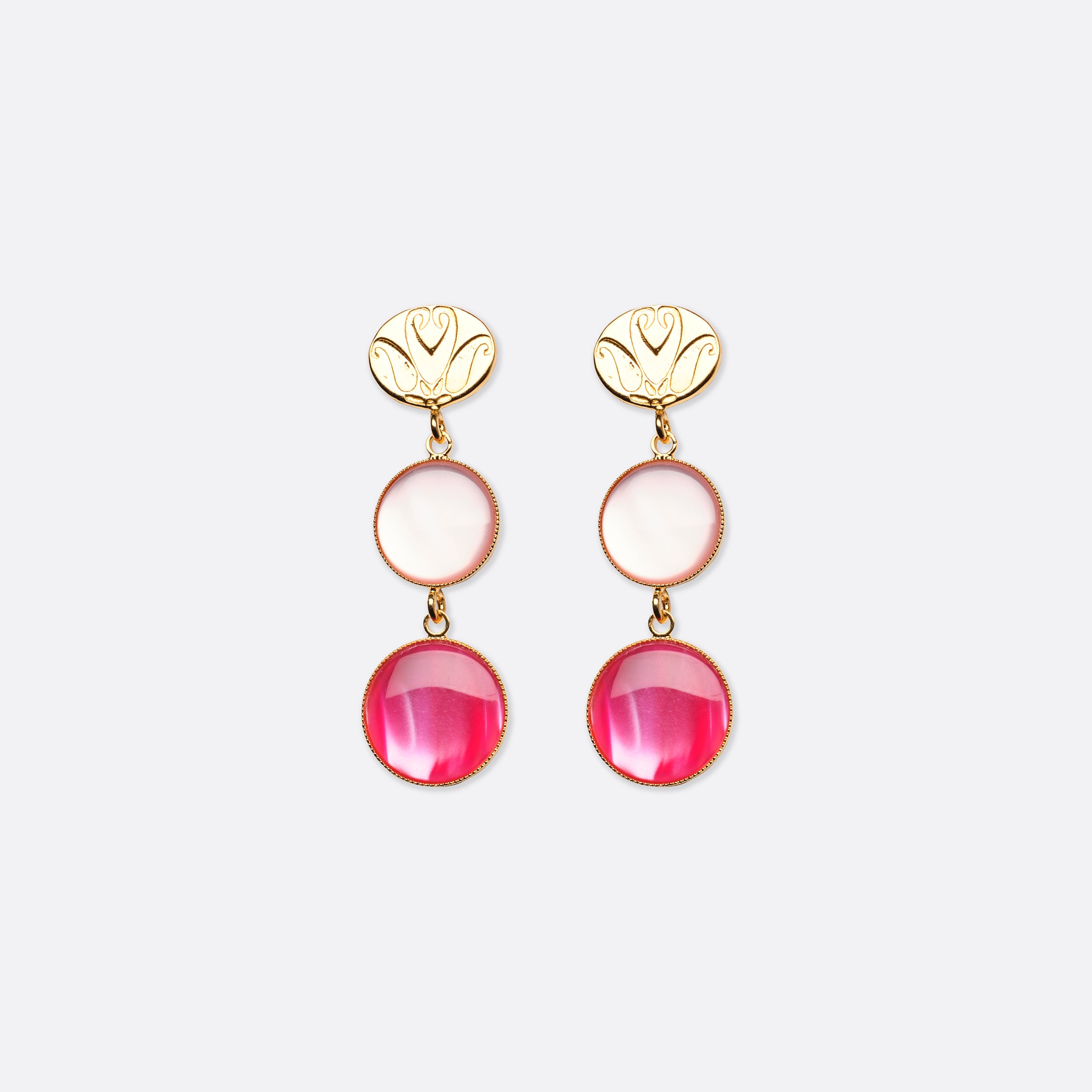 petrusse-boucles-d-oreilles-juliette-fuchsia image 1