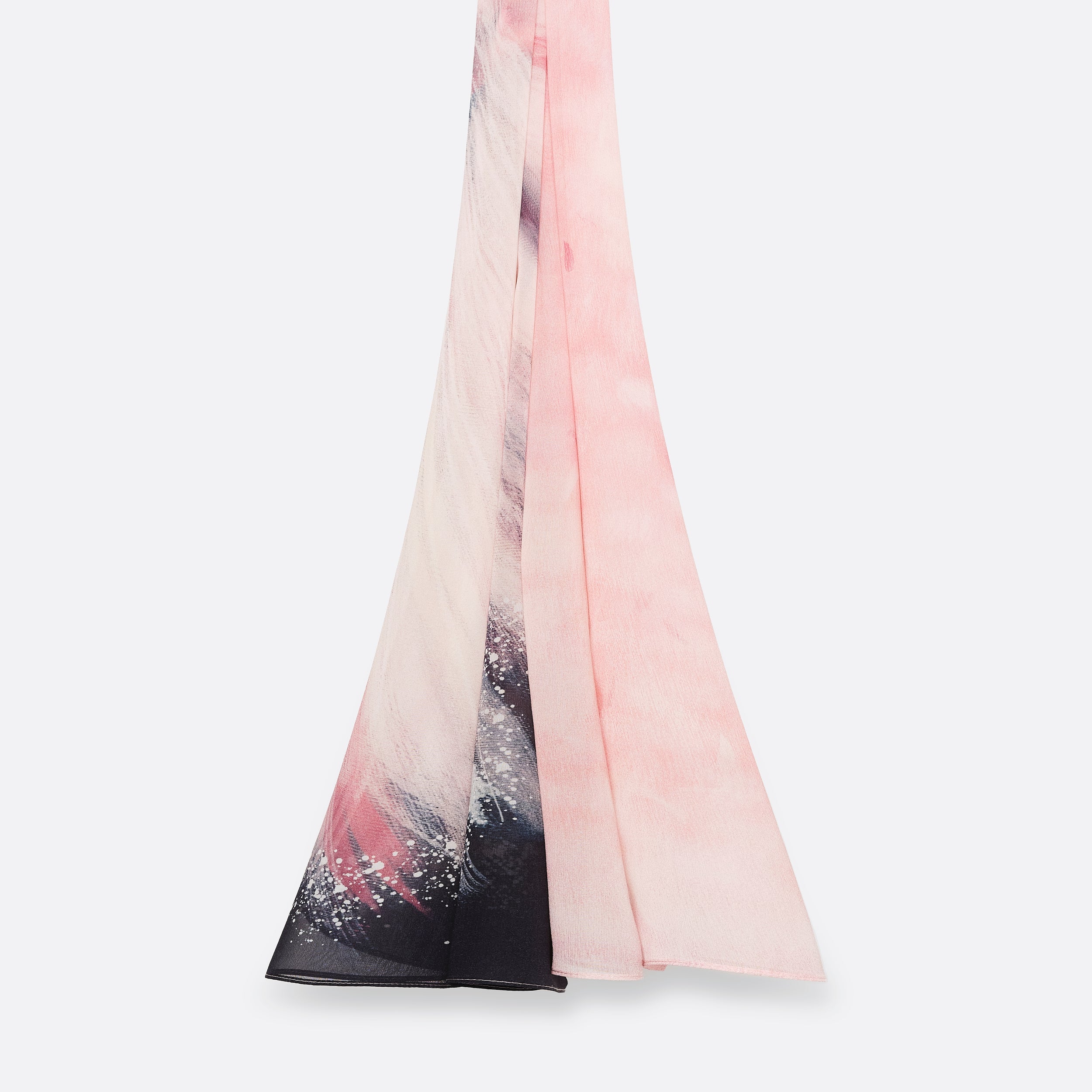 petrusse-edgar-rose-poudre-foulard-soie-c-r-monie image 1