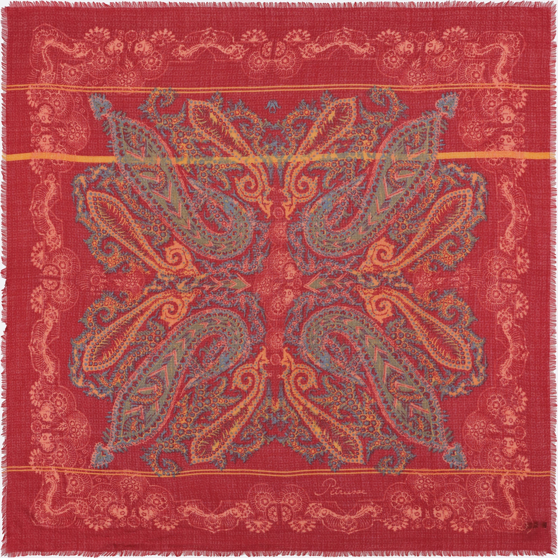 petrusse-wool-scarf-120-moon-red-mud-carr-laine-et-soie image 1