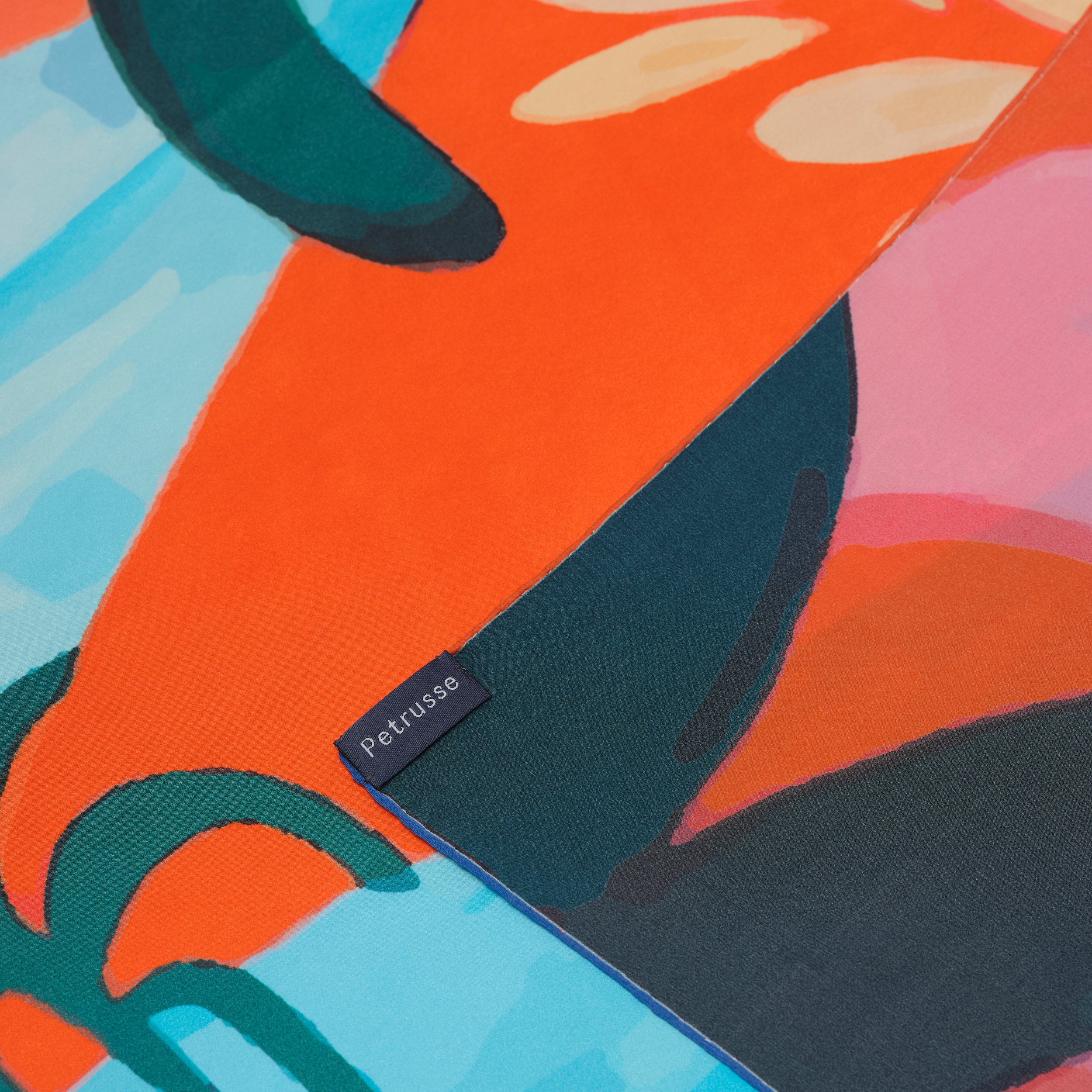 petrusse-carr-soie-105-elio-orange-carr-soie-soleil-made-in-france image 8